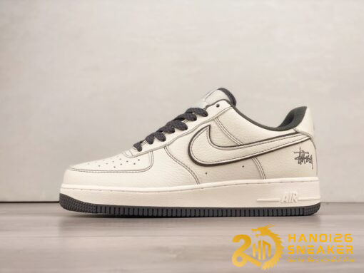 Giày Nike Air Force 1 Low Stussy White Grey