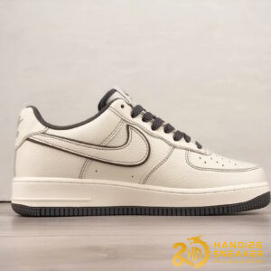 Giày Nike Air Force 1 Low Stussy White Grey (6)