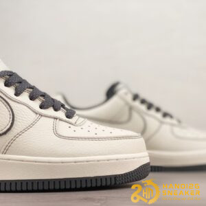 Giày Nike Air Force 1 Low Stussy White Grey (7)
