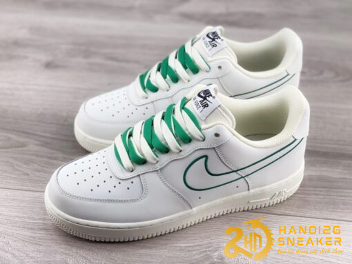 Giày Nike Air Force 1 Off White Green (1)
