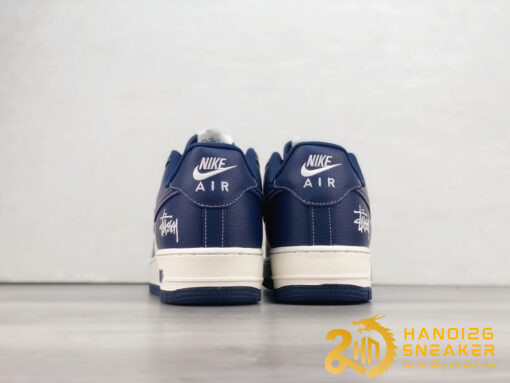 Giày Nike Air Force 1 Stussy Dark Blue White (4)