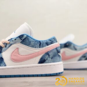Giày Nike Air Jordan 1 Low GS Washed Denim (6)