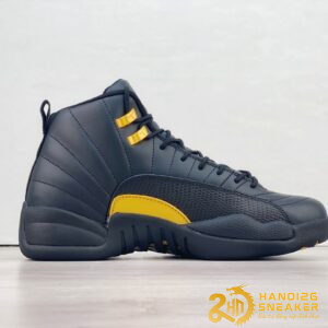 Giày Nike Air Jordan 12 Retro Black Taxi (3)