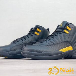 Giày Nike Air Jordan 12 Retro Black Taxi (4)