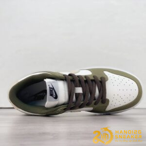 Giày Otomo Katsuhiro Dunk Low White Olive Green (5)