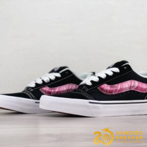Giày Peaches X Vans Knu Skool Black Pink (5)