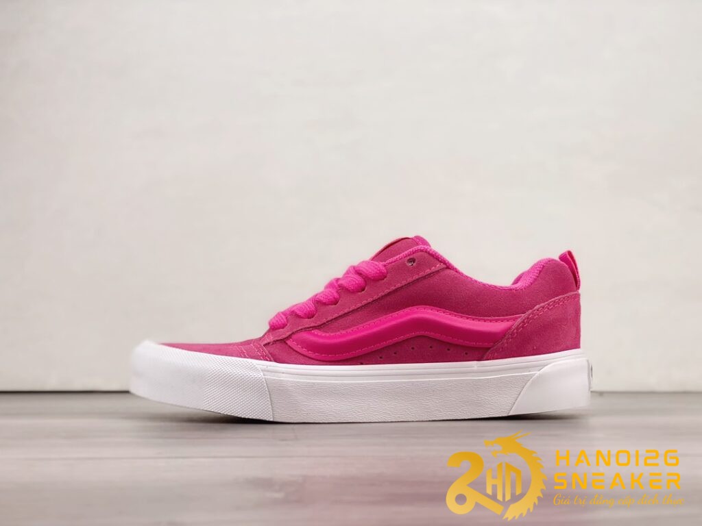 Gi Y Vans Knu Skool Nubuck Pink Glo