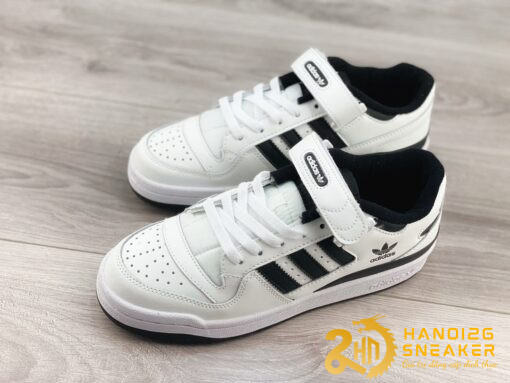Giày Adidas Forum Low White Black FY7757 (1)