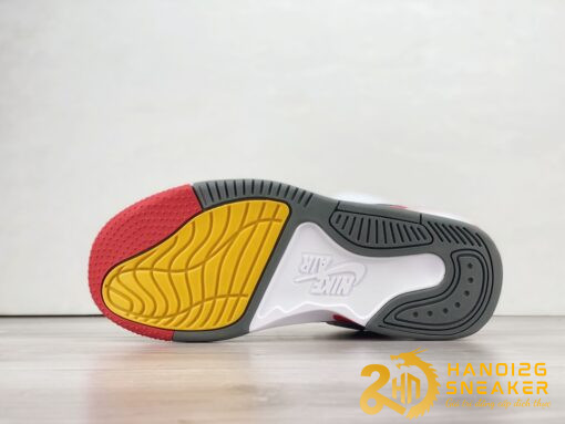 Giày Jordan Max Aura 5 White Black Red DZ4353 011 (7)