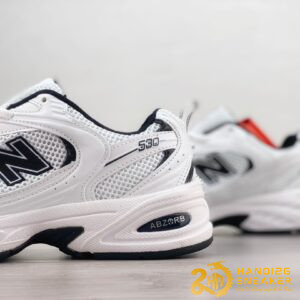 Giày New Balance 530 White Black Details (5)