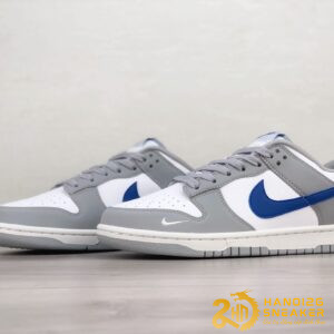 Giày Nike Dunk Low Grey White Royal FN3878 001 (2)