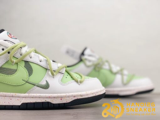 Giày Nike Dunk Low Three Hook Strap Green (5)