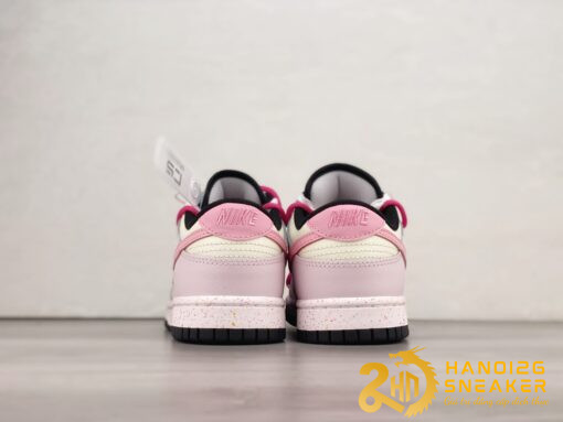 Giày Nike Dunk Low Three Hook Straps Beige Pink (2)