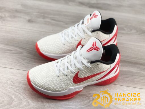 Giày Nike Kobe 6 Protro BHM White Red (1)