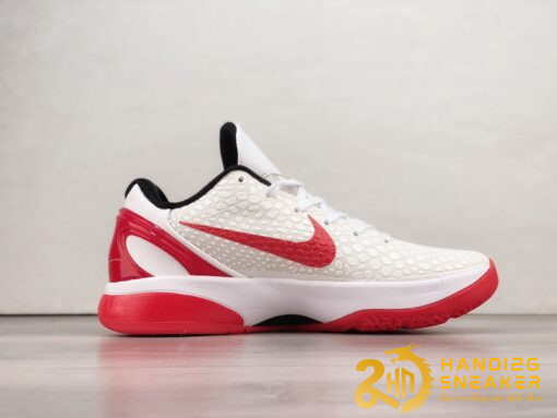 Giày Nike Kobe 6 Protro BHM White Red (2)