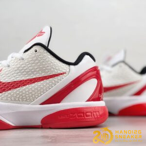 Giày Nike Kobe 6 Protro BHM White Red (4)
