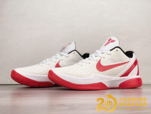 Giày Nike Kobe 6 Protro BHM White Red (8)