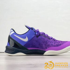 Giày Nike Kobe 8 Playoffs Purple Platinum (3)