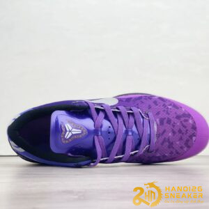 Giày Nike Kobe 8 Playoffs Purple Platinum (6)