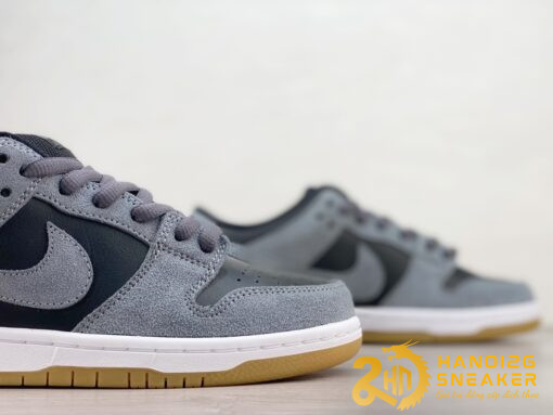 Giày Nike SB Dunk Low Dark Grey Black Gum (4)