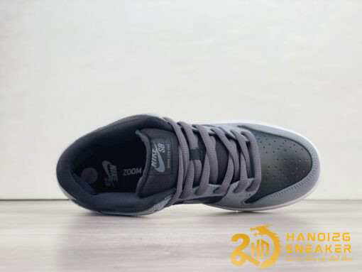 Giày Nike SB Dunk Low Dark Grey Black Gum (6)