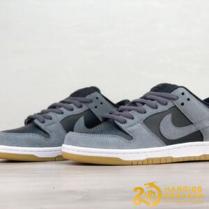 Giày Nike SB Dunk Low Dark Grey Black Gum (8)