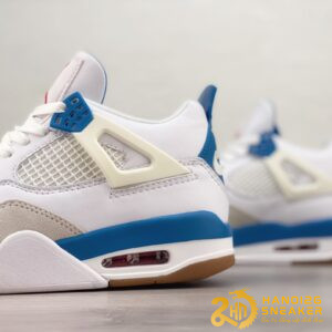 Giày Nike SB X Air Jordan 4 White Blue DR5415 105 (4)
