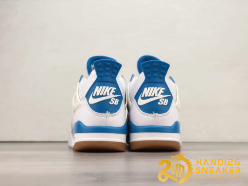 Giày Nike SB X Air Jordan 4 White Blue DR5415 105 (8)