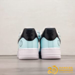 Giày Nike Air Force 1 07 Blue Black Grey (5)
