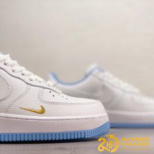 Giày Nike Air Force 1 07 LV8 White Royal Blue Gold (3)