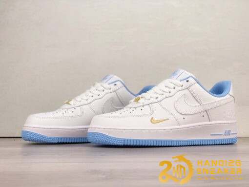 Giày Nike Air Force 1 07 LV8 White Royal Blue Gold (7)