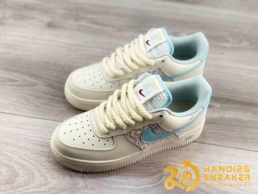 Giày Nike Air Force 1 07 Low Just Do It Off White Pink Blue FJ7740 013 (1)