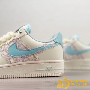 Giày Nike Air Force 1 07 Low Just Do It Off White Pink Blue FJ7740 013 (3)
