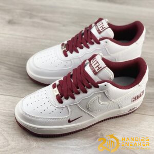 Giày Nike Air Force 1 07 Low Kith Dark Red (1)