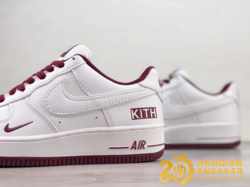 Giày Nike Air Force 1 07 Low Kith Dark Red (6)