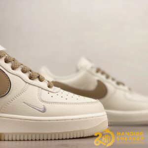 Giày Nike Air Force 1 07 Off White Gold Silver (5)
