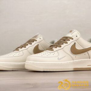Giày Nike Air Force 1 07 Off White Gold Silver (6)