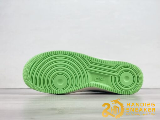 Giày Nike Air Force 1 Low Bape White Green (7)