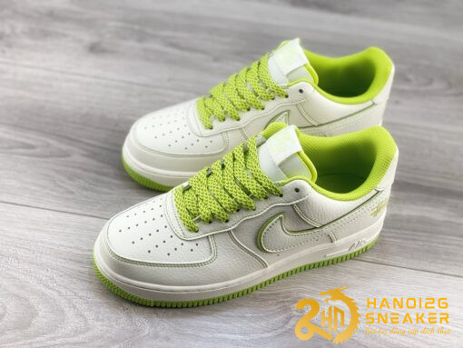 Giày Nike Air Force 1 Low Stussy Green (1)