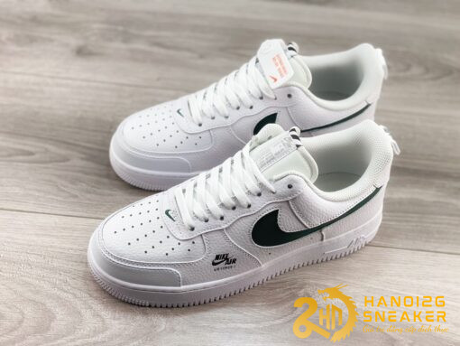 Giày Nike Air Force 1 Reflective Hook White Green (1)
