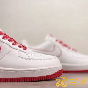 Giày Nike Air Force 1 White Picante Red (6)