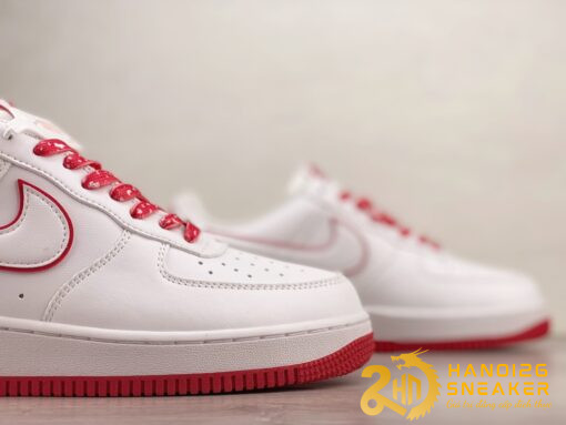 Giày Nike Air Force 1 White Picante Red (6)