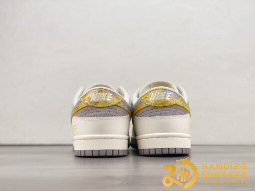 Giày Dunk Low MLB Off White Yellow Dark Grey (4)