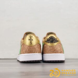 Giày Jordan 1 Low Travis Scott Natural Yellow (3)