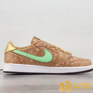 Giày Jordan 1 Low Travis Scott Natural Yellow (5)