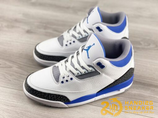 Giày Nike Air Jordan 3 Retro Racer Blue (1)