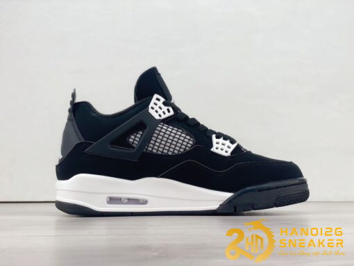 Giày Nike Jordan 4 Retro Military Black (3)
