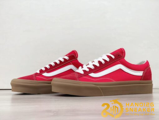 Giày Vans Style 36 Gum Raw Rubber Red (7)