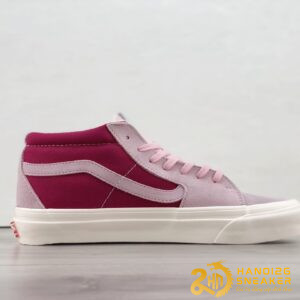 Giày Vans Vault OG SK8 Mid Tri Tone Rose Pink (7)