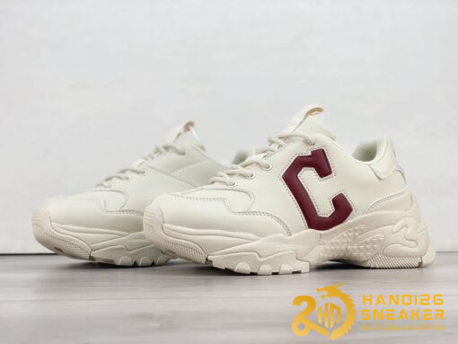 Giày MLB Big Ball Chunky Beige Red (6)